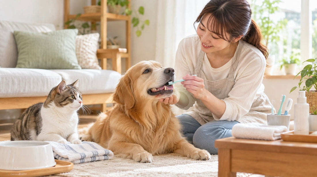 室内飼いでも油断禁物！犬・猫と暮らす家庭で見直したい衛生管理と口腔ケア